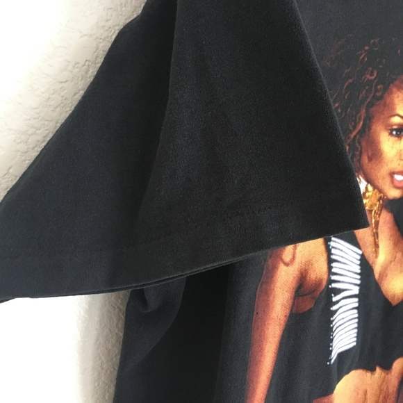 1993 Janet Jackson World Tour T-shirt, black, L - Picture 4 of 13